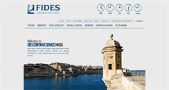 Desktop Screenshot of fidesmalta.com